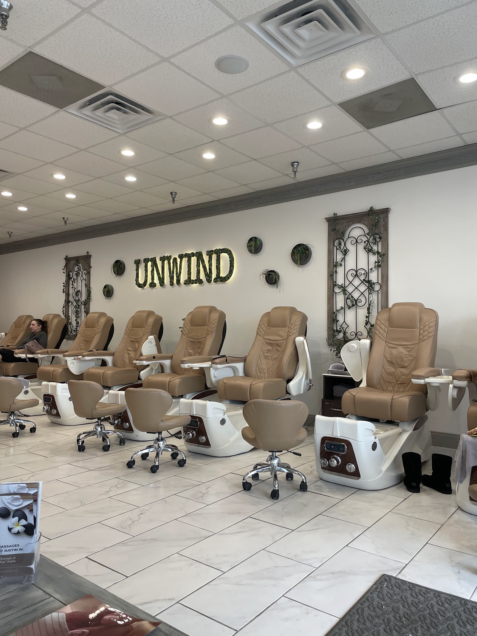 Unwind Nails & Beauty nail work in Wilmington, North Carolina